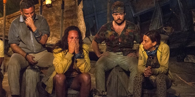 Jeff Varner (left) has lost his job for outing Zeke Smith (third from left) as transgender on the reality show "Survivor."