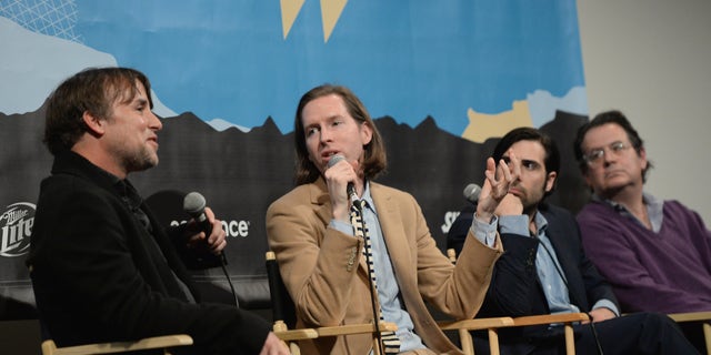 Directors Richard Linklater and Wes Anderson, actor Jason Schwartzman and music supervisor Randall Poster.