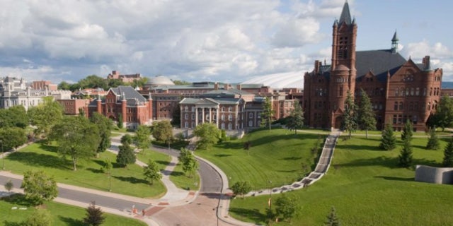 FILE: A fraternity at Syracuse University was permanently expelled Saturday.