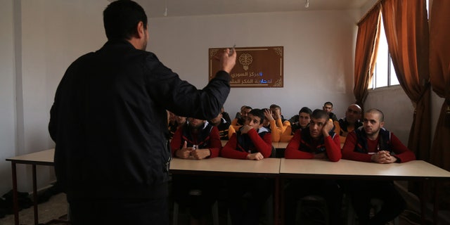 As the ISIS “caliphate” capital of Raqqa crumbled last year, media activist Hussein Nasser established the “Syrian Center for Anti-Extremist Ideology,” an experimental rehab facility in the nearby town of Marea.