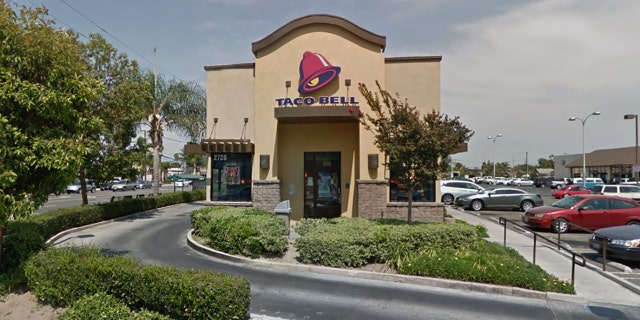 taco bell santa ana street view