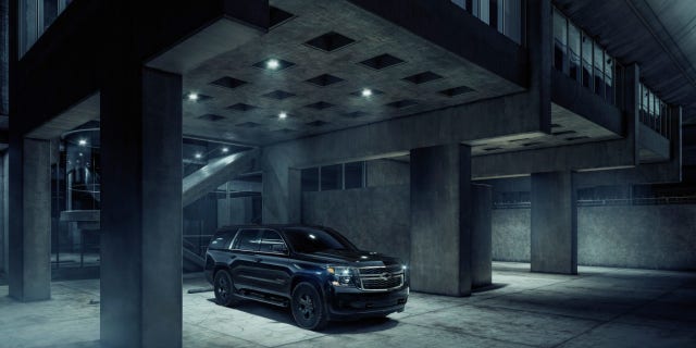 The Custom Midnight rides on smaller 18-inch wheels instead of oversize rims.