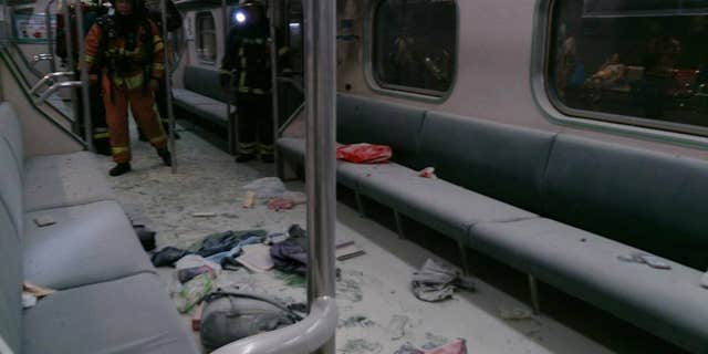 July 7, 2016: An explosion on a train in Taipei is believed to have been caused by pre-made explosives, according to a local media report.