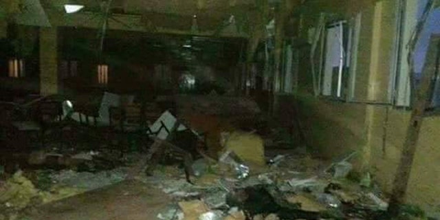 Carnage from Taliban attack.