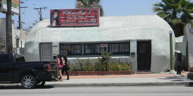 Tamale building in Los Angeles, California.