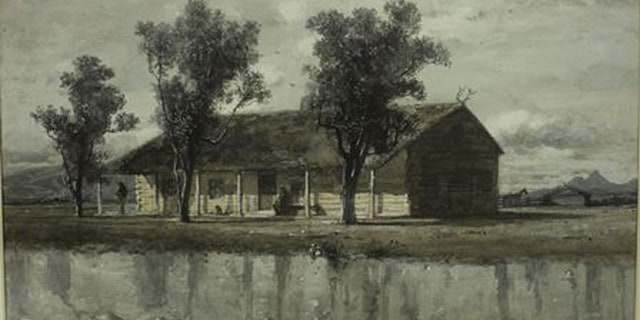 Roosevelt's ranch sat on the banks of the Little Missouri River. (TheodoreRooseveltCenter.org)