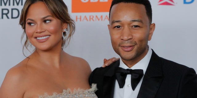 Chrissy Teigen and John Legend.