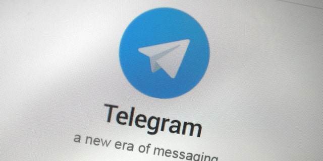 File photo - The Telegram messaging app logo is seen on a website in Singapore Nov. 19, 2015. (REUTERS/Thomas White)