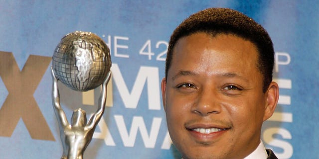March 4, 2011. Actor Terence Howard poses at the NAACP Awards in Los Angeles, California.