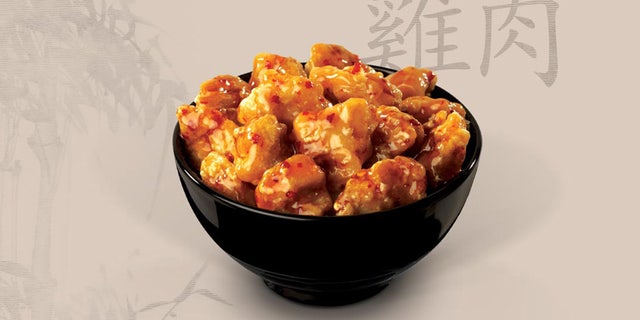 Orange Chicken at Panda Express.