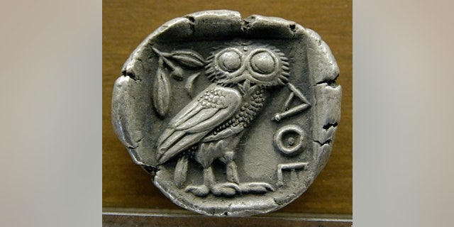 Millions of silver tetradrachms (like the example shown here at the Museum of Fine Arts of Lyon) may have been kept in the attic of the Parthenon.