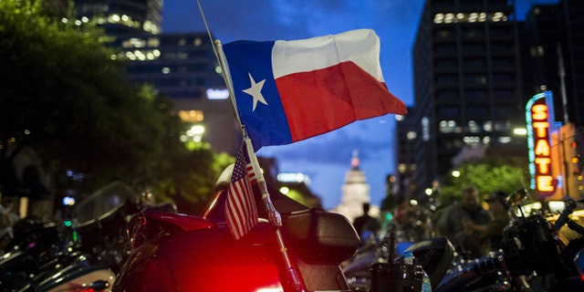 Bandera del estado de Texas.