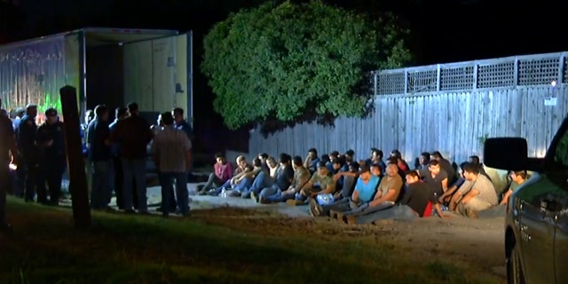 More than 50 illegal immigrants were found in a semi-truck on the Northeast of San Antonio on Tuesday.