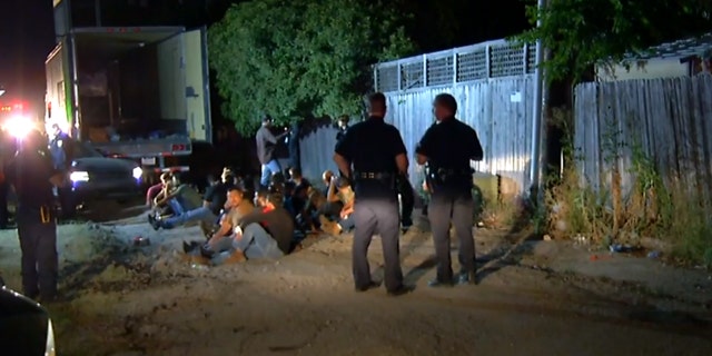 Some of those in the group told a reporter from FOX San Antonio they were from Guatemala, Mexico, and Honduras.