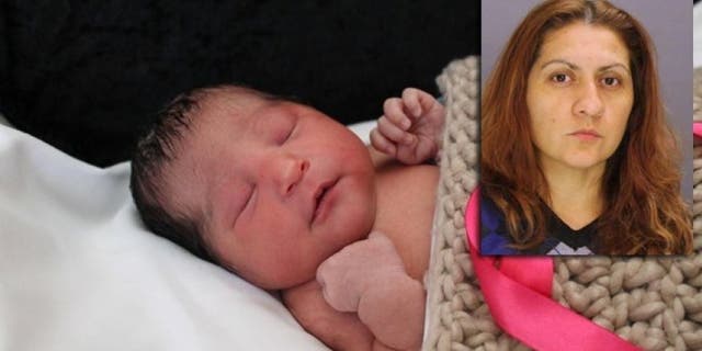 Baby Sophia Victoria Gonzalez Abarca, who went missing after her mother was shot to death, and Yesenia Sesma (inset) who was convicted of killing Sophia's 27-year-old mother, Laura Abarca-Nogueda, and taking the child to Texas.