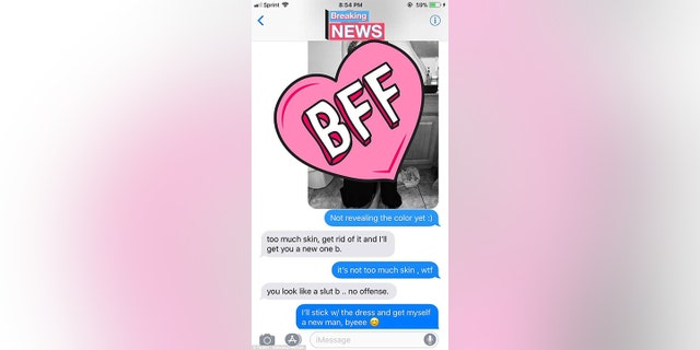 In the now-deleted tweet, Witham wrote, “So I bought a prom dress and dropped a dude, eventful day,” along with a screenshot of the conversation.