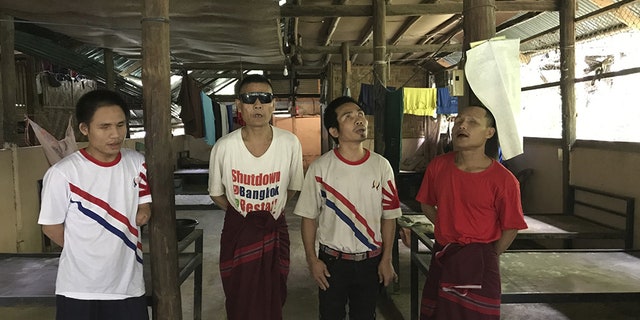 Victims of landmines rely on their faith, and sing the gospel, to pass the day.
