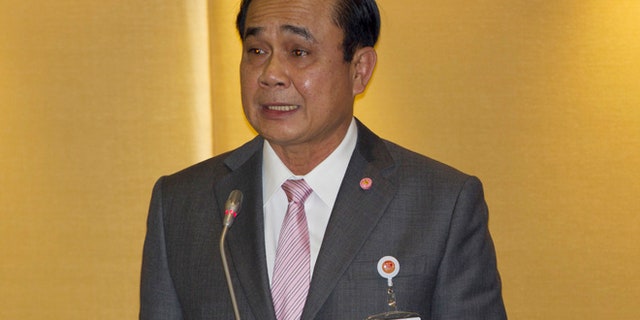 Thailand's PM Prayuth Chan-ocha in Bangkok, Thailand. Thailand's prime minister has some advice for his country's young women - don't dress too revealingly, or you will be shunned like a piece of toffee without its wrapper.