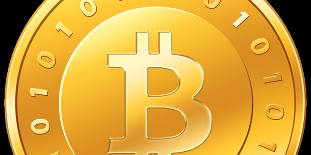 An illustration of the "bitcoin," a virtual currency currently selling for more than $90 U.S. Dollars.