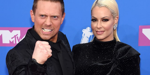 The Miz and his wife Maryse talked about becoming new parents while on the carpet at the 2018 VMAs in New York City.