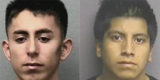 Joanthan Adonay Benitez (left) and Jose Edgar Vasquez-Mejia (right) are wanted by police.