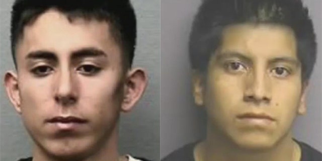 Joanthan Adonay Benitez (left) and Jose Edgar Vasquez-Mejia (right) are wanted by police.