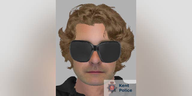 Kent Police released a computer-generated image of a man they're looking for.