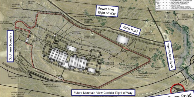 Plans for the new Utah spy center.