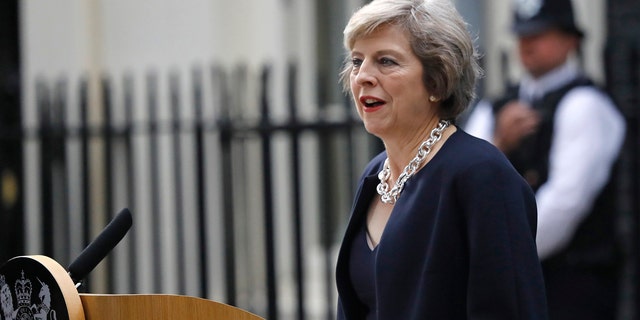 Theresa May.