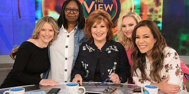 'The View' panel discussed the ongoing feud between Donald Trump and Joe Biden during Thursday's broadcast.