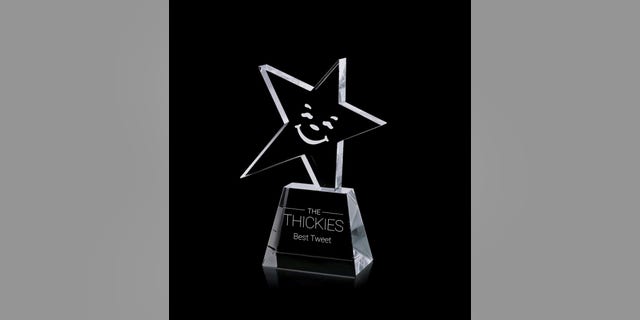 In addition to a Thickie sculpture, winners also received a $25 gift card to Carl's Jr.