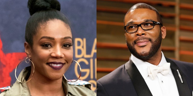 Tiffany Haddish revealed on Friday that Tyler Perry bought her a Tesla.