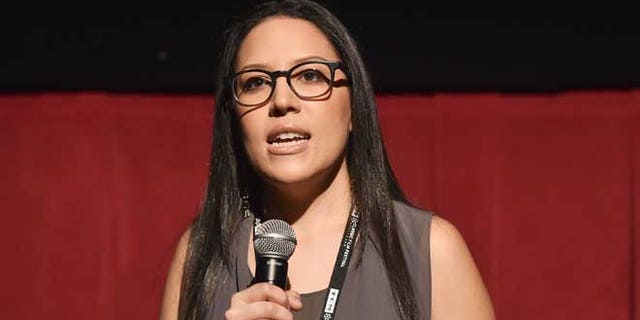 LOS ANGELES, CA - APRIL 30: TCM Ultimate Fan Contest winner Tiffany Vazquez speaks onstage at 'One Man's Journey' screening during day 3 of the TCM Classic Film Festival 2016 on April 30, 2016 in Los Angeles, California. 25826_006 (Photo by Alberto E. Rodriguez/Getty Images for Turner)