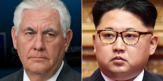 Secretary of State Rex Tillerson says military options are on the table in case he fails in diplomacy efforts with North Korean dictator Kim Jong Un.
