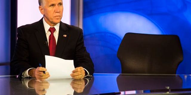 Oct. 21, 2014: State Speaker of the House, Thom Tillis, prepares to answer questions during a live televised roundtable.