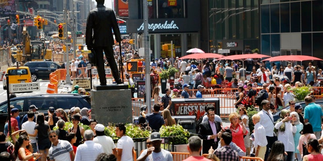 The plotters discussed detonating a car bomb in Times Square, authorities say
