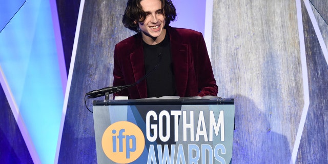 Timothy Chalamet, 22, is up for Best Actor.