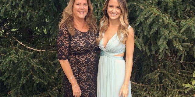 Tina Frost, right, was shot in the head at the Route 91 Harvest Festival Oct. 1 in Las Vegas.