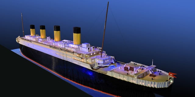 The Titanic replica took 11 months to complete.