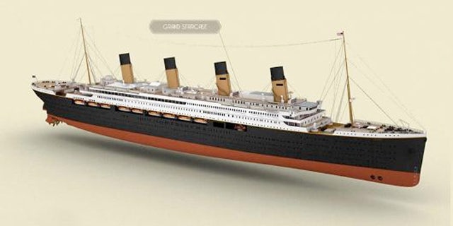 Unlike the original, the Titanic II will have a welded and not riveted hull and be about four yards wider.