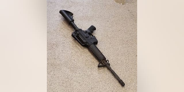 Police recovered the suspect's rifle after the shooting, which took place early Sunday at a Waffle House in Antioch, Tennessee.
