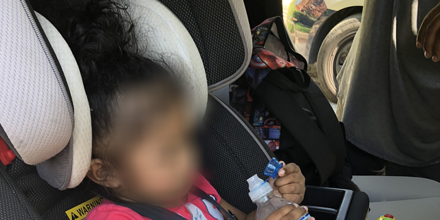 Maryland Cpl. Darryl Wormuth said the little girl was unharmed and called her grandmother and mother to pick her up.