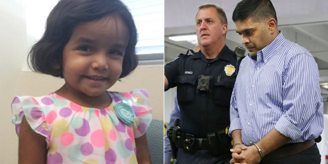 Three-year-old Sherin Mathews's body was found by cadaver dogs. Her adopted father Wesley Mathews is behind bars on a charge of injury to a child.