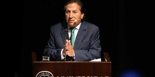 An undated file photograph showing former Peruvian President Alejandro Toledo.