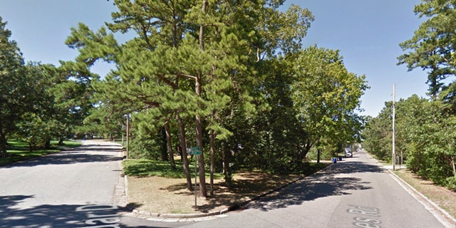 Police shot and wounded a man after they say he drew a gun on officers during a vehicle stop at this intersection in Toms River, N.J. (Google Street View)