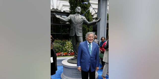 Tony Bennett was honored in San Francisco for his 90th birthday