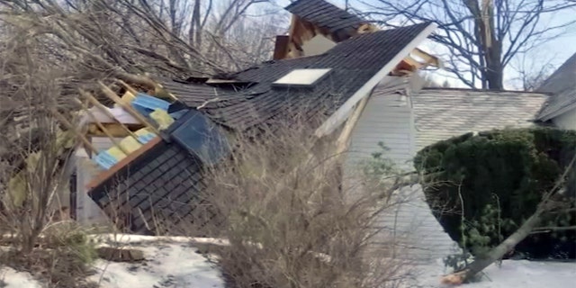 Feb. 25, 2017: A tornado touched down near Conway, Mass.
