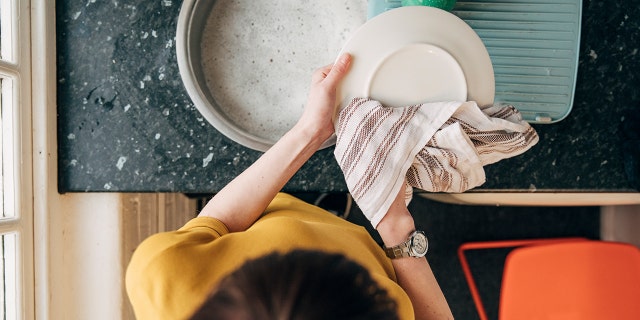 Don't let a dirty kitchen towel make you sick.