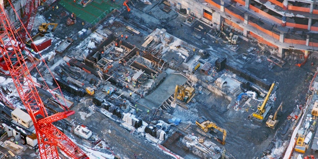 Foundation of Tower Three