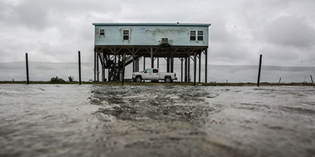 Tropical Storm Cindy touched down earlier on the Bolivar Peninsula, Texas, on Thursday, June 22, 2017.
